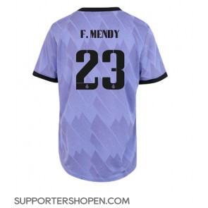 Real Madrid Ferland Mendy #23 Borta Matchtröja Dam 2022-23 Kortärmad